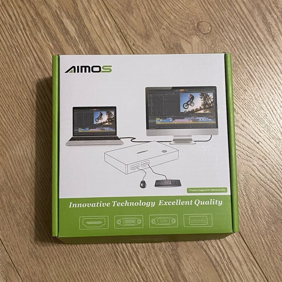 2x KVM Switches - Connect 2 computers to the same monitor, mouse and keyboard - Picture 2 of 11